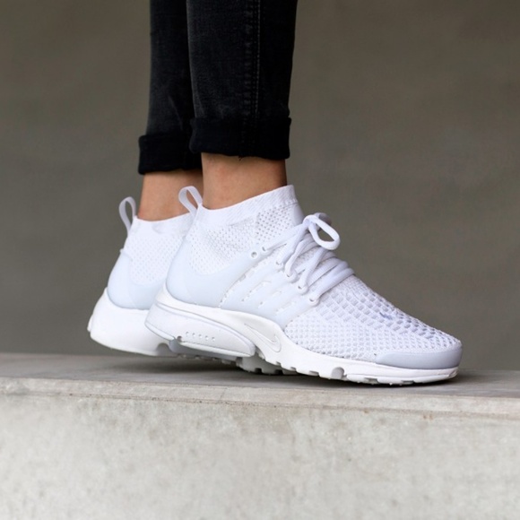 presto flyknit ultra white